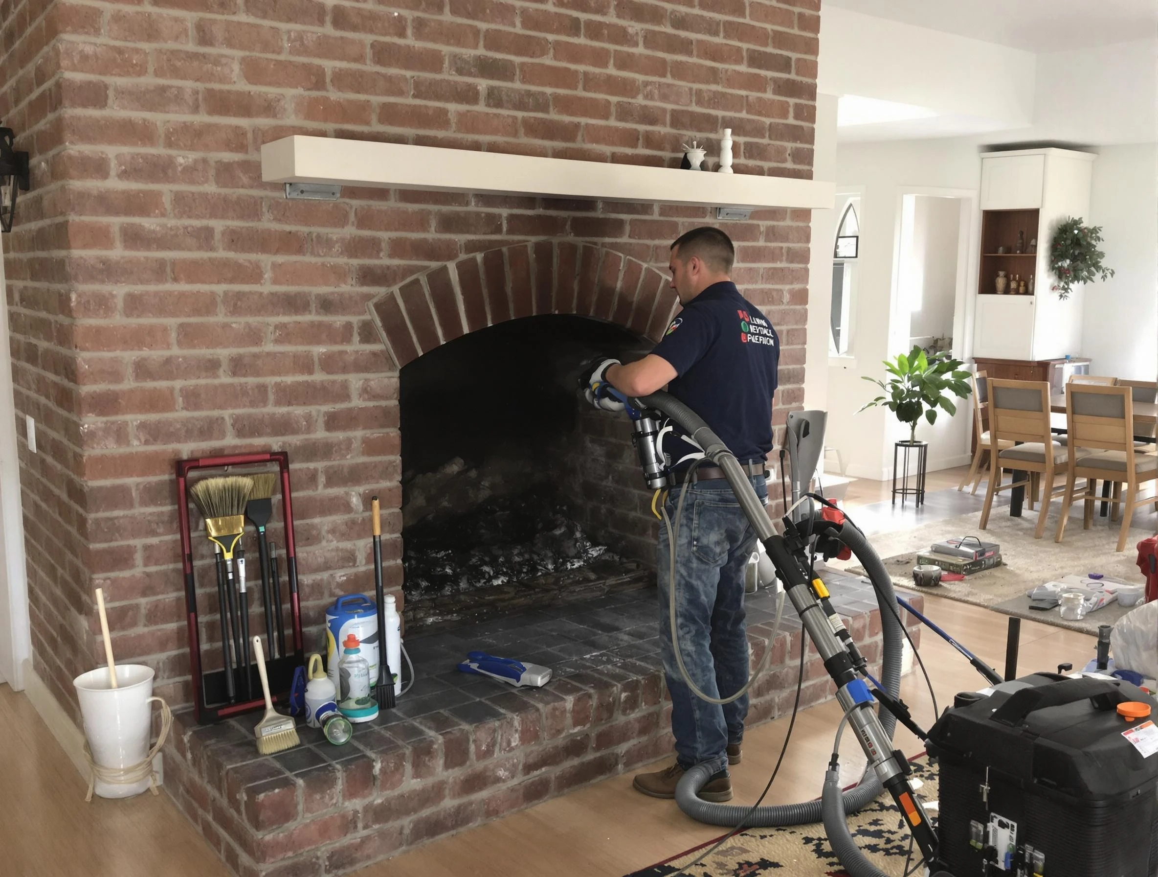 Chimney Cleaning in Hampton