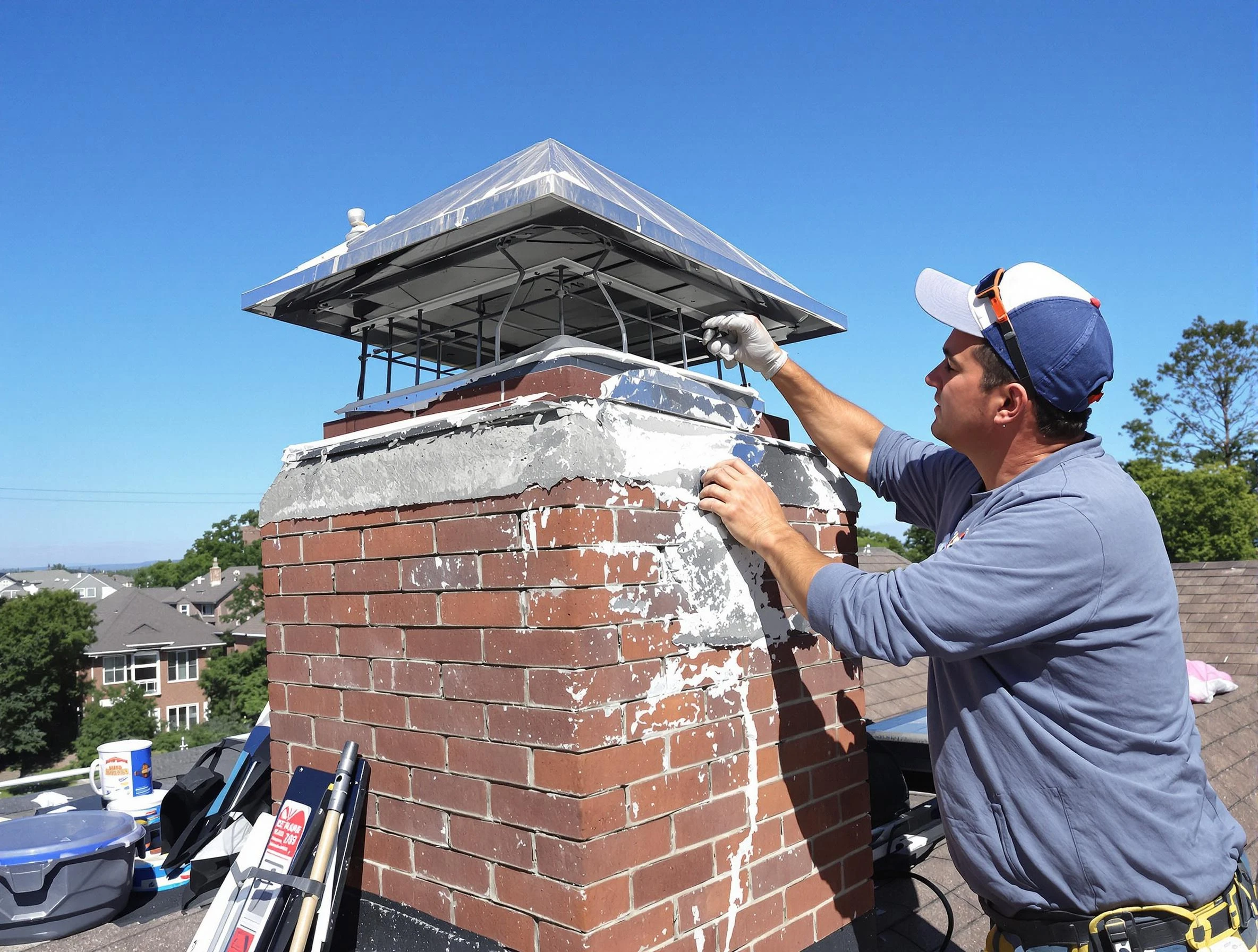 Chimney Crown Services in Hampton