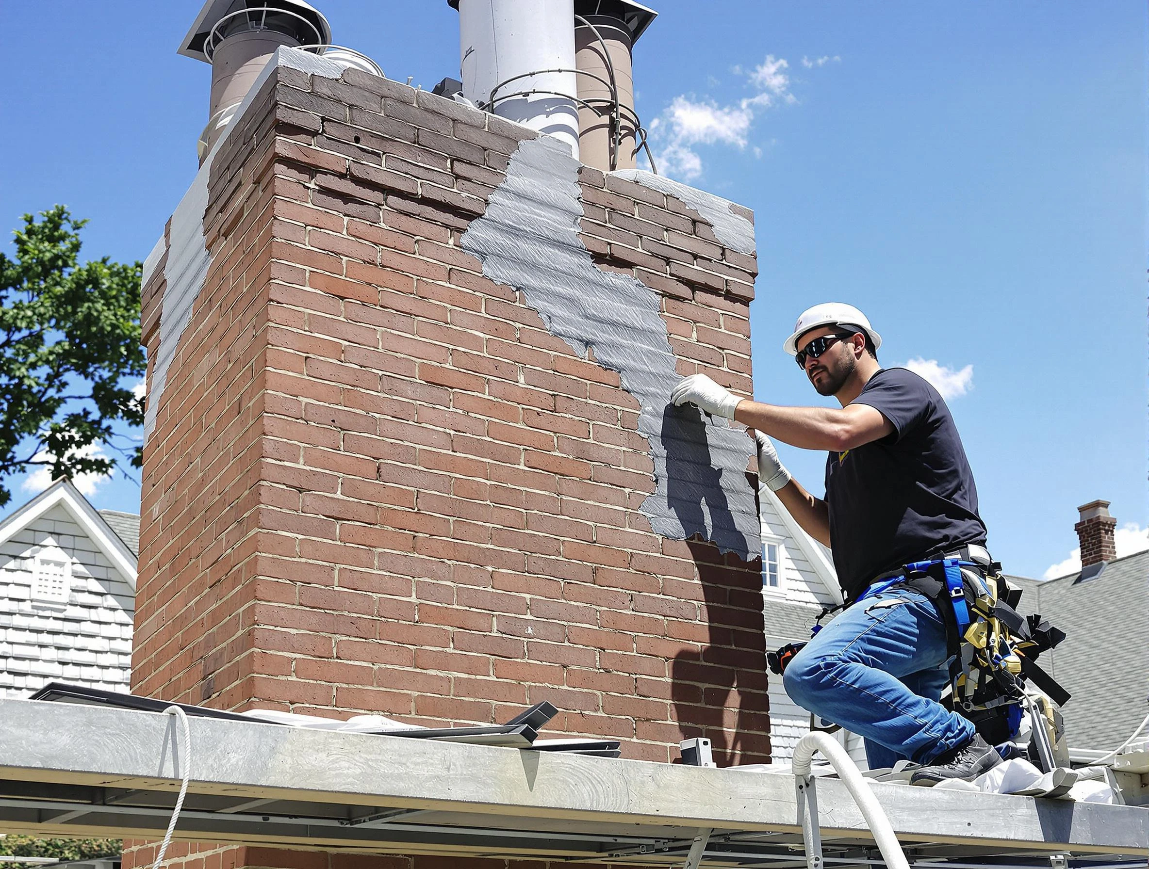 Chimney Restoration in Hampton