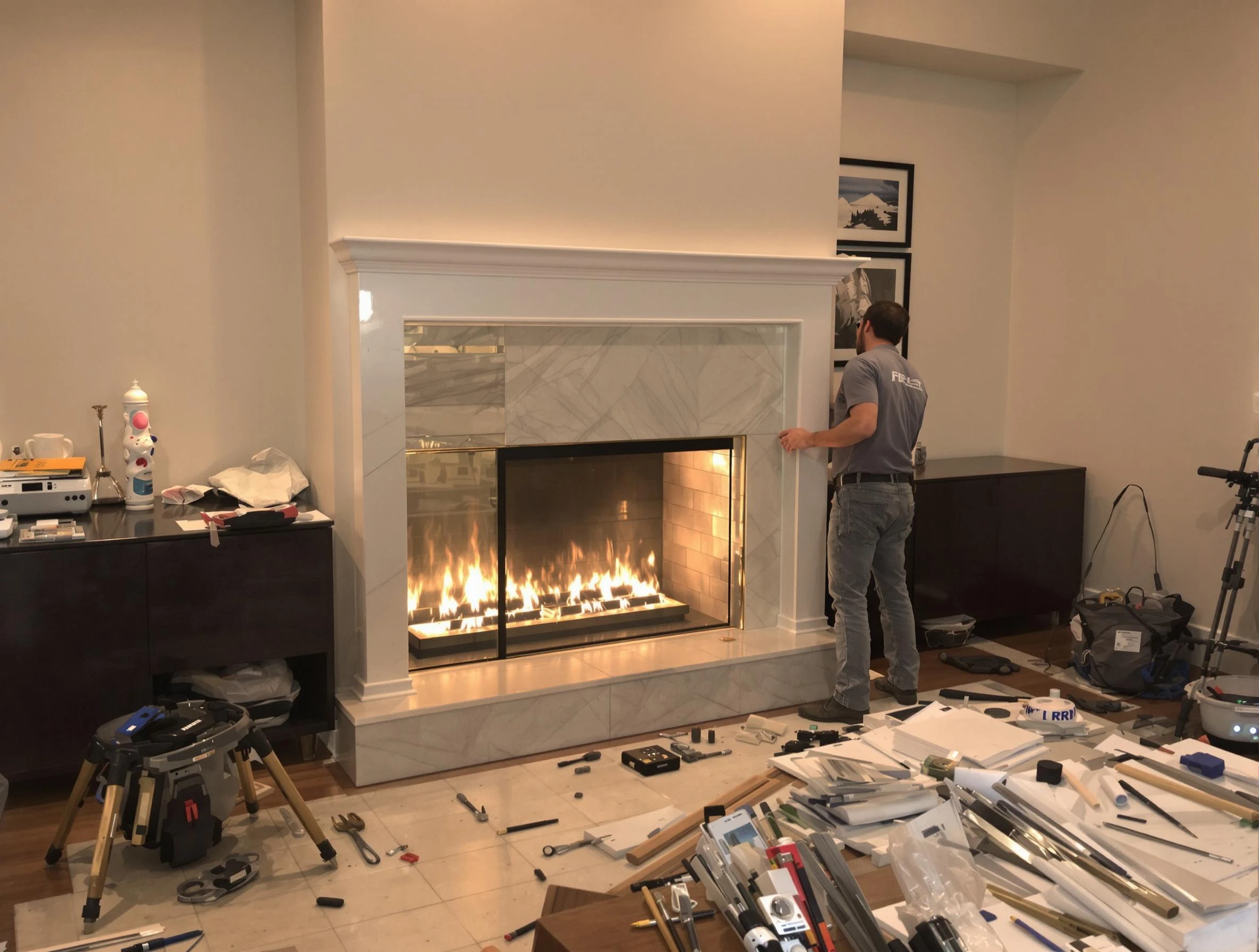 Fireplace Installation in Hampton